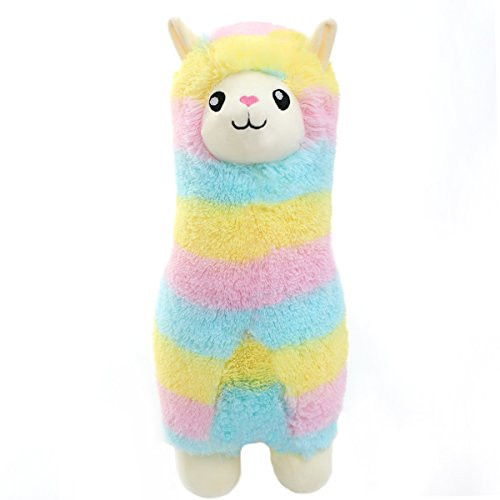 Serdic 17.7" Cute Colorful Plush Alpacasso Stuffed Llama Animals Toys Baby Gifts Serdic 17.7" Cute Colorful Plush Alpacasso Stuffed Llama Animals Toys Baby Gifts