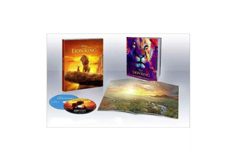 LION KING 2019 Target LIMITED EDITION Gallery Book 4K HD+Blu-ray+Digital Code