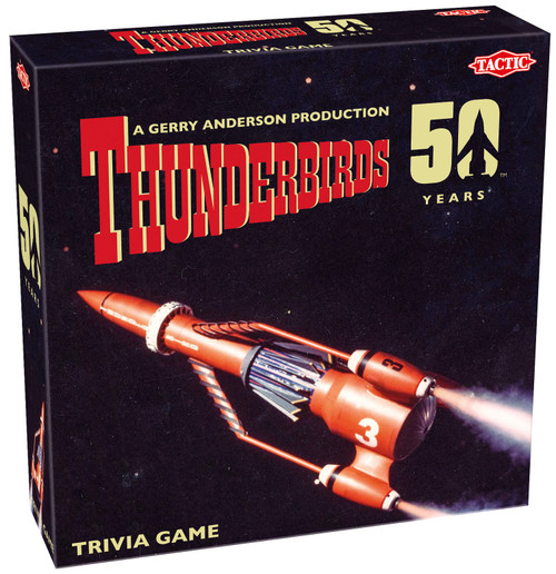 Tactic Games UK Thunderbirds Classic 50th Anniversary Trivia Board Game