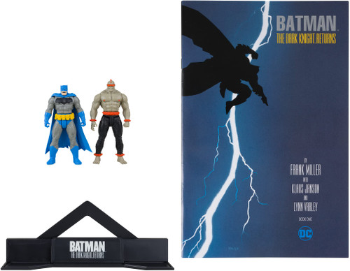 DC Direct - Page Punchers - 2pk Batman & Mutant Leader 3" Figures with Comic DC Direct - Page Punchers - 2pk Batman & Mutant Leader 3" Figures with Comic