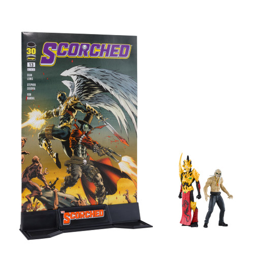 McFarlane Toys - Spawn Page Punchers 2pk Freak and Mandarin Spawn 3in Action Figures with Comic