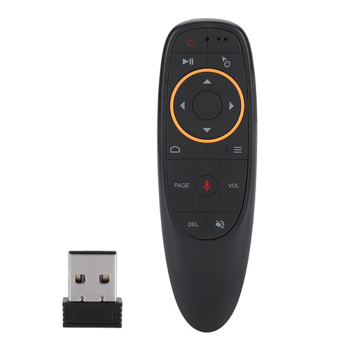 youyeetoo Air Mouse for Android tv Box, 2.4G Wireless Voice Keyboard Remote Control with Gyroscope for TV Box PC