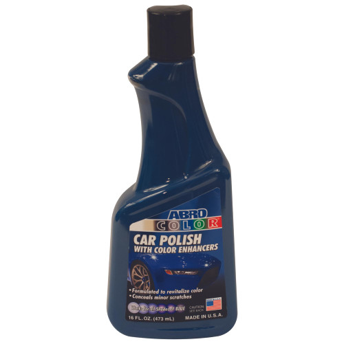 ABRO Blue Car Polish, Car Scratch Remover and Paint Restorer, Blue Car Paint Scratch Repair, Polish for Car Detailing, Paint Scratch Remover for Vehicles, Blue Car Wax to Hide Scratches, 16 oz