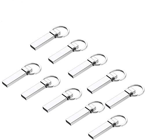 10 pcsMetal USB3.0 Flash Drive Memory Stick U Disk Digital Data Storage Thumb Stick USB Flash Drives (2.0/32GB)