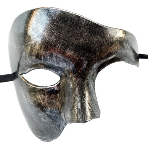 Awlsyj Mens Masquerade Mask Vintage Greek Roman Mask Venetian Party Mask Halloween Mardi Gras Mask (Phantom Antique Silver) Awlsyj Mens Masquerade Mask Vintage Greek Roman Mask Venetian Party Mask Halloween Mardi Gras Mask (Phantom Antique Silver)