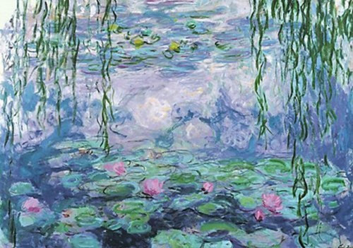 EuroGraphics Laminated Nympheas VI by Claude Monet Water Lilies Garden Art Print Poster 24x36