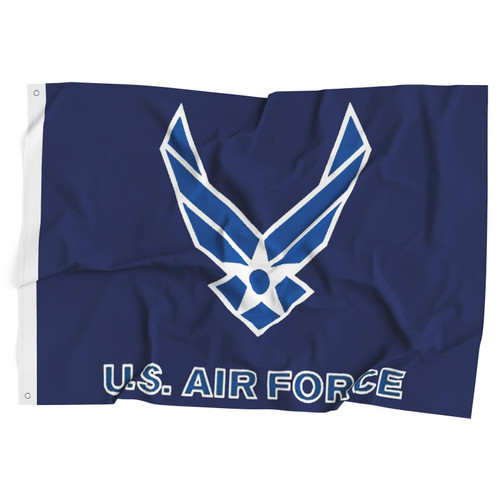 US Air Force Flag United States Banner Polyester 3x5 Foot Flags Vivid Color and UV Fade Resistant Flag Outdoor Banner
