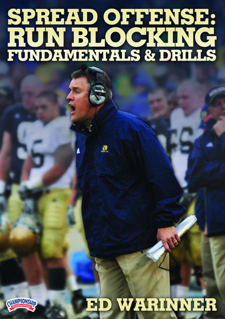 Ed Warinner: Spread Offense: Run Blocking Fundamentals & Drills (DVD)