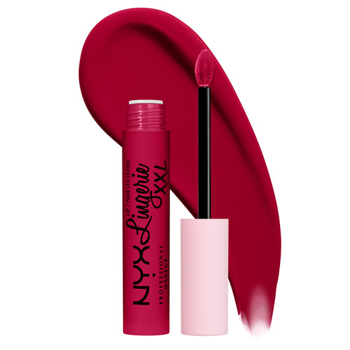 NYX PROFESSIONAL MAKEUP Lip Lingerie XXL Matte Liquid Lipstick - Stamina (Blue Red)