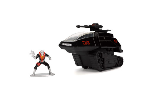 G.I. Joe 1:32 H.I.S.S. Die-Cast Car & 1.65" Destro Figure, Toys for Kids and Adults G.I. Joe 1:32 H.I.S.S. Die-Cast Car & 1.65" Destro Figure, Toys for Kids and Adults