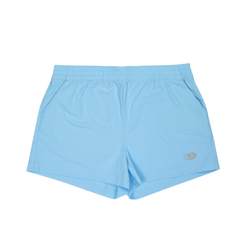 Mossy Oak Women's Standard Fishing Shorts, Athletic Swim, Surf, and Quick Dry, Cool Blue, XX-Large