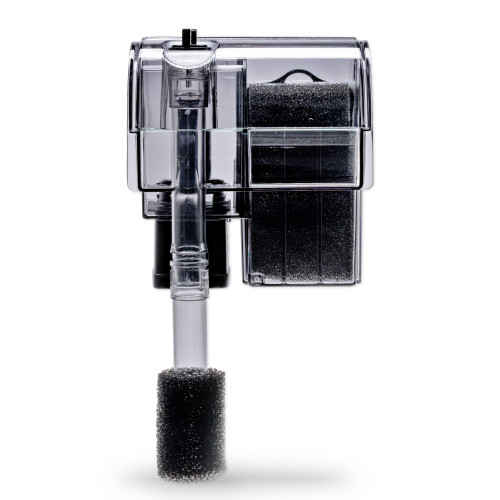 Mighty Aquarium Hang On Back Filter - Aquarium HOB Filter - Adjustable Fish Tank Filter - Aquarium Filters - Nano Aquarium Filter - Fish Aquarium Filter - Hang On Back Aquarium Filter (4-10 Gallons)
