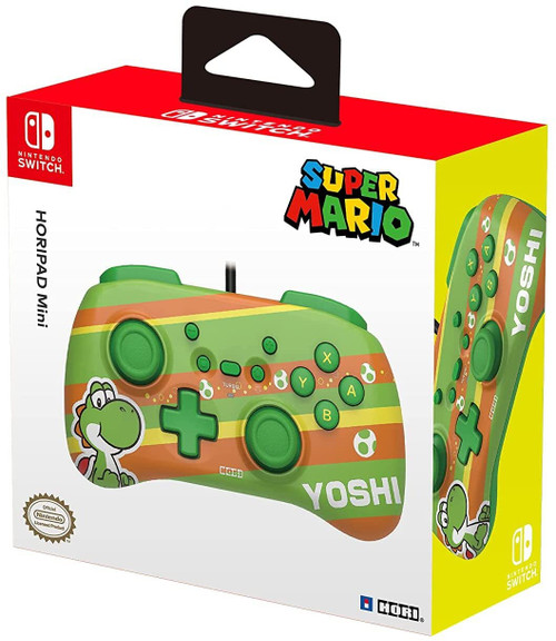 HORI Nintendo Switch HORIPAD Mini (Yoshi) Wired Controller Pad - Officially Licensed By Nintendo HORI Nintendo Switch HORIPAD Mini (Yoshi) Wired Controller Pad - Officially Licensed By Nintendo