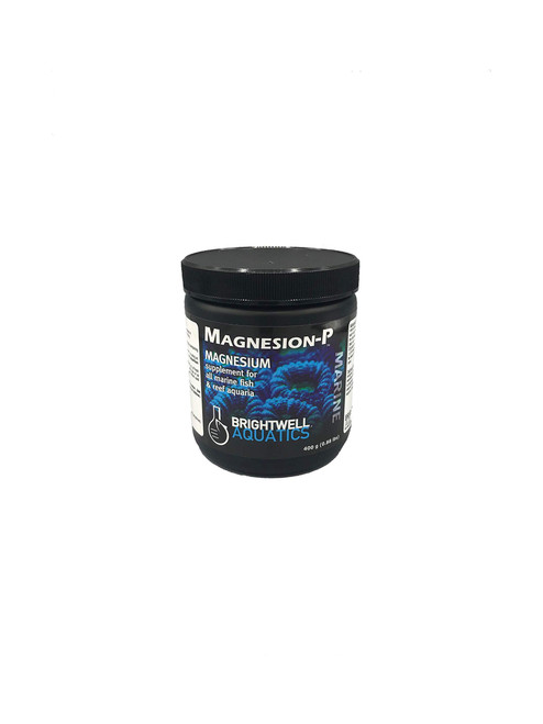 Brightwell Aquatics Magnesion-P - Magnesium Powder Supplement for Marine & Reef Aquariums, 400g (MAGP400)