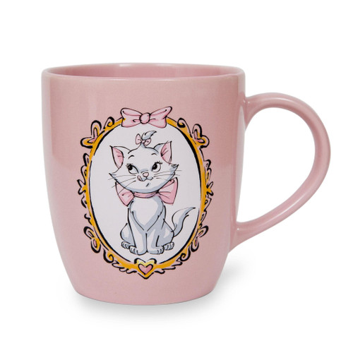Disney The Aristocats Marie Purrfect Frame Ceramic Mug | Large 18-Ounce Coffee Cup For Espresso, Tea