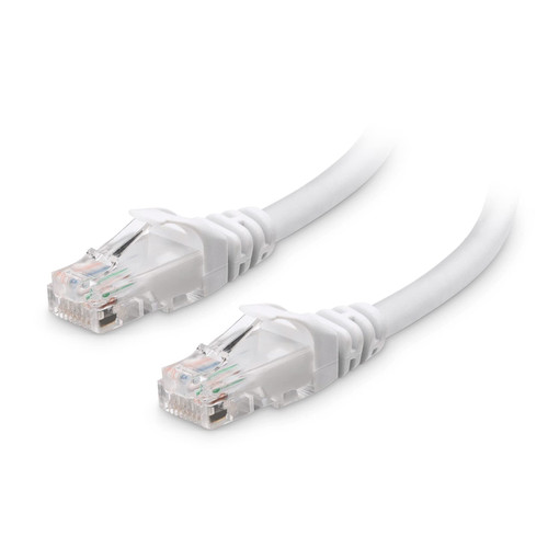 Cable Matters 10Gbps Snagless Cat 6 Ethernet Cable 40 ft (Cat 6 Cable, Cat6 Cable, Internet Cable, Network Cable) in White