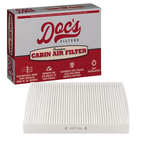 Doc's Filters DC3881 Cabin Air Filter | Fits Dodge Durango 2011-2023, Jeep Grand Cherokee 2011-2021