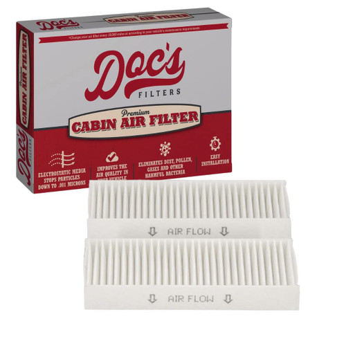 Doc's Filters DC3895 Cabin Air Filter | Fits Jeep Wrangler 2011-2018, Wrangler JK 2018