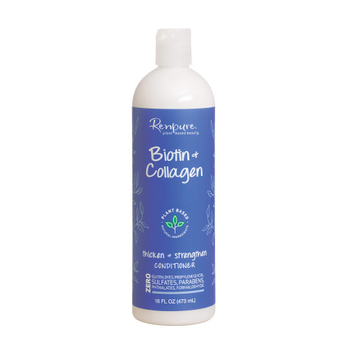 Renpure Plant-Based Beauty Biotin & Collagen Thicken + Strengthen Conditioner, 16 Fluid Ounce Renpure Plant-Based Beauty Biotin & Collagen Thicken + Strengthen Conditioner, 16 Fluid Ounce