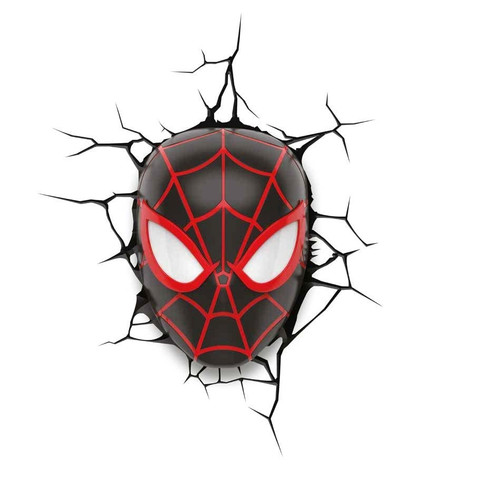 3DLightFX Marvel Miles Mask 3D Deco Light