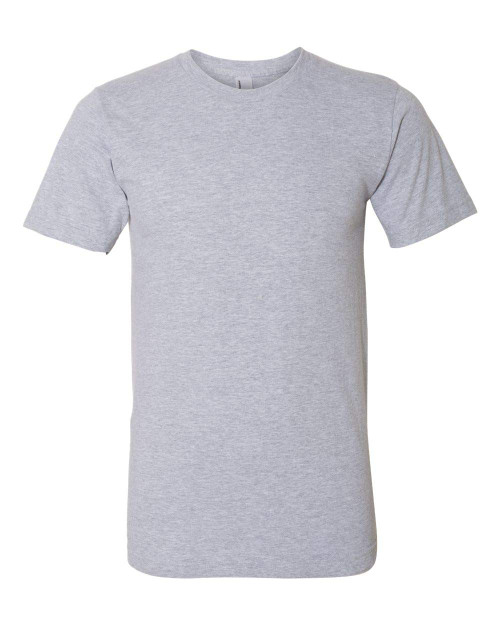 American Apparel Unisex Fine Jersey Short-Sleeve T-Shirt M HEATHER GREY