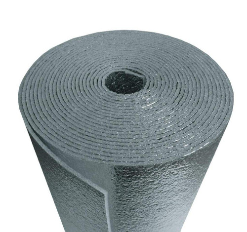 50 Sq Ft R-8 HVAC Duct Wrap Insulation Reflective 2 Sided Foam Core 12' x 50'