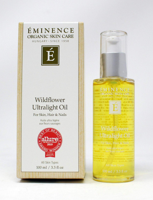 Eminence Organic Skincare Wildflower Ultralight Oil 3.3 Fluid Ounce, 0.3 Fl Oz