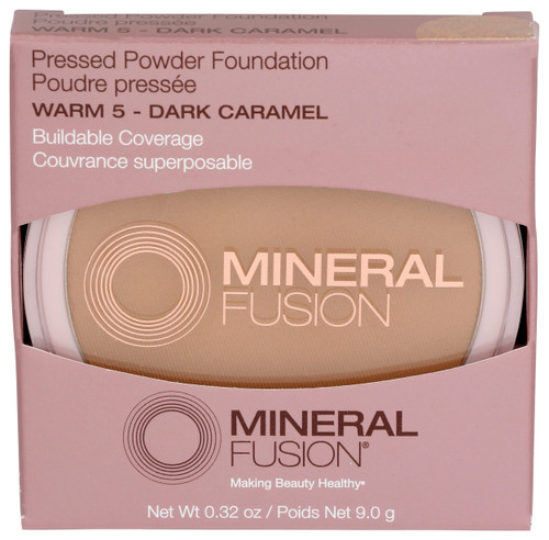 MINERAL FUSION Warm 5 Pressed Base, 0.32 OZ