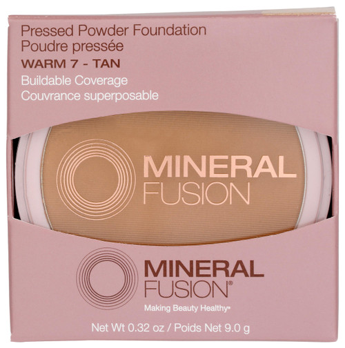 MINERAL FUSION Warm 7 Pressed Base, 0.32 OZ