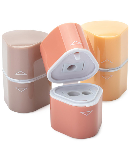 Mr. Pen- Pencil Sharpener for Colored Pencils, 3 Pack, 3 Hole, Pencil Sharpeners Manual, Handheld Pencil Sharpener, Pencil Sharpeners Handheld, Crayon Sharpener, Colored Pencil Sharpener