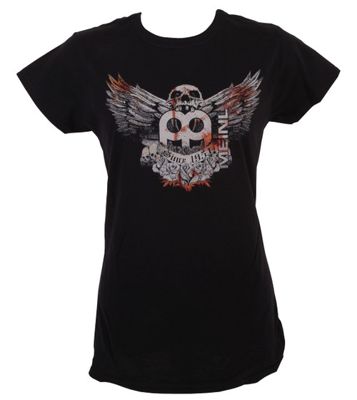 Meinl Cymbals M36-L Women's Skull Logo T-Shirt, Large