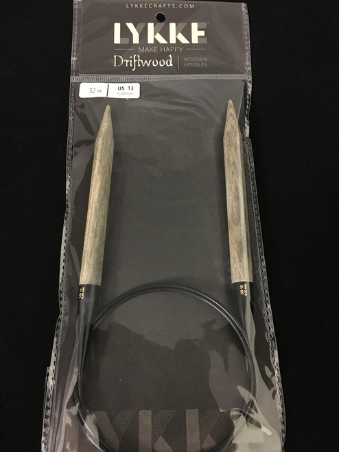 Lykke Driftwood Circular Knitting Needles 32 inch - Size 13