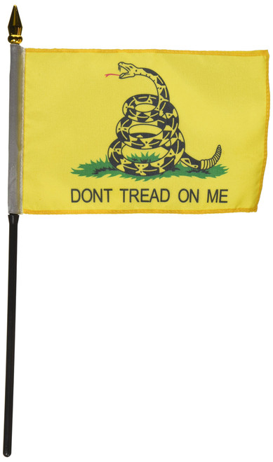 US Flag Store Gadsden 4in x 6in Flag - Dont Tread On Me,Multi,Gasden-46HF