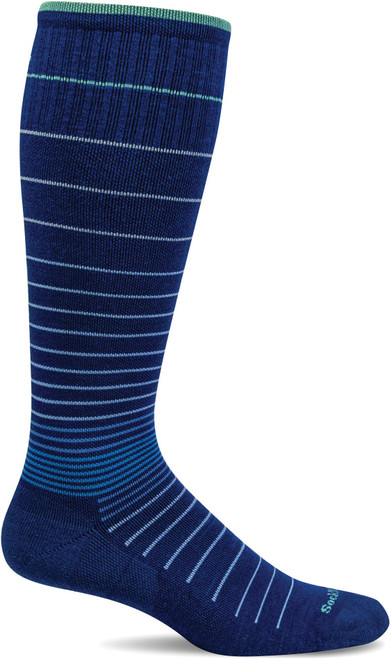 Sockwell Women's Circulator Moderate Graduated Compression Sock, Ink - M/L