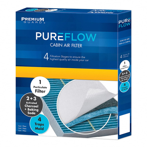 Pureflow Cabin Air Filter PC9353X | Fits 2011-09 Kia Borrego, 2009-05 Spectra5, 2009-04 Spectra