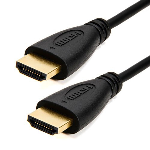 6FT 30AWG High Speed with Ethernet HDMI Cable - Black