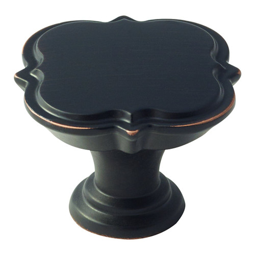 Amerock BP36629ORB Grace Revitalize 1-3/4 in (44 mm) Diameter Oil-Rubbed Bronze Cabinet Knob