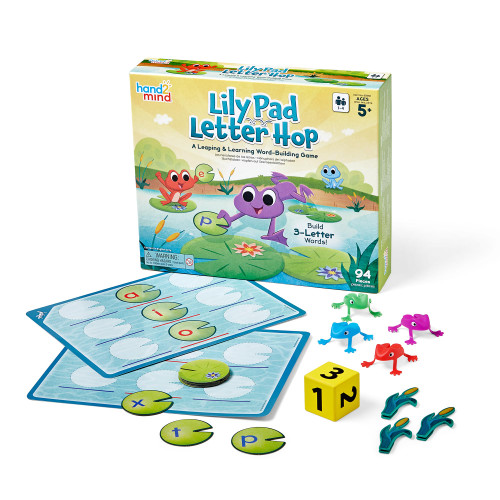 hand2mind Lily Pad Letter Hop, CVC Word Games, Sight Word Games, Fine Motor Skills Toys, Spelling Games, Word Making Games, Educational Board Games, Family Game Night, Kindergarten Learning Activities hand2mind Lily Pad Letter Hop, CVC Word Games, Sight Word Games, Fine Motor Skills Toys, Spelling Games, Word Making Games, Educational Board Games, Family Game Night, Kindergarten Learning Activities