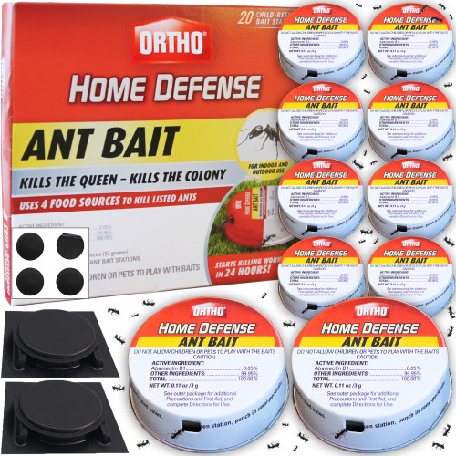 Ant Killer by Ortho Home Defense 20Pk|Metal Ant Traps Indoor & Ant Killer Outdoor | Ant Killer Indoor Safe for Pets and Kids |Effective Ant Trap & Ant Bait Indoor Ant Killer | Ants Killer for House Ant Killer by Ortho Home Defense 20Pk|Metal Ant Traps Indoor & Ant Killer Outdoor | Ant Killer Indoor Safe for Pets and Kids |Effective Ant Trap & Ant Bait Indoor Ant Killer | Ants Killer for House