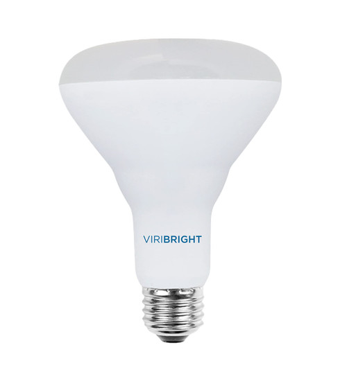 Viribright Lighting BR30 LED Bulb, 2700K Soft White, 800 Lumens, E26 Base, Dimmable, Indoor Flood Light for Cans (654694)