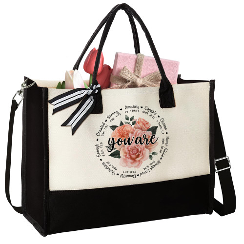 Christian Gifts for Women - Religious Gifts for Women, Catholic Gifts - Christmas Gifts for Women, Birthday Gifts for Women - Inspirational Spiritual Gifts for Women, Mom, Sister, Coworker - Tote Bag Christian Gifts for Women - Religious Gifts for Women, Catholic Gifts - Christmas Gifts for Women, Birthday Gifts for Women - Inspirational Spiritual Gifts for Women, Mom, Sister, Coworker - Tote Bag