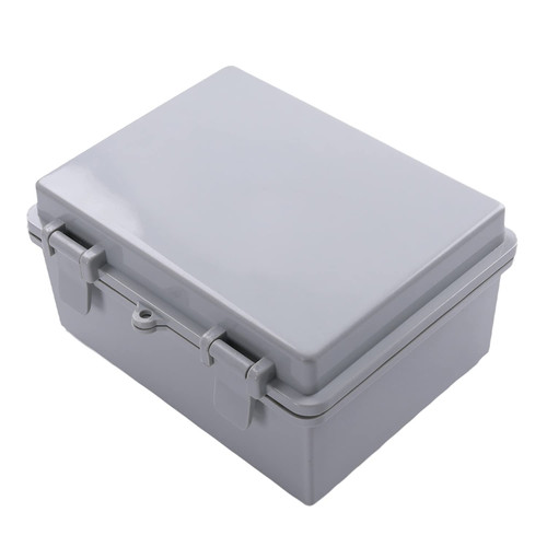 Fielect ABS Plastic Dustproof Waterproof IP67 Junction Box Universal Electrical Project Enclosure 6.69" x 8.66" x 4.33"