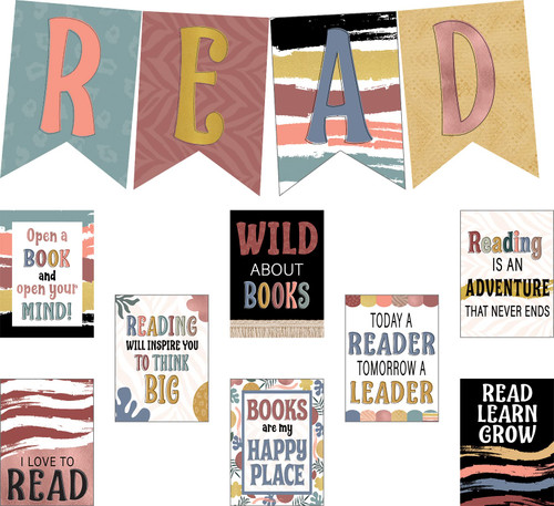 Teacher Created Resources Wonderfully Wild Read Bulletin Board (TCR6678)