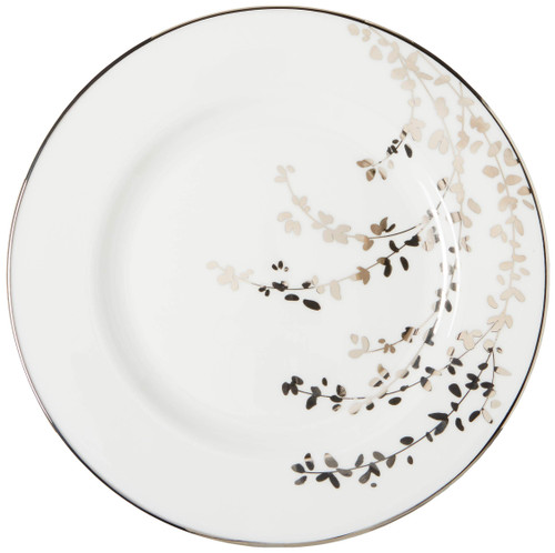Kate Spade New York Gardner Street Platinum Salad Plate, 0.70 LB