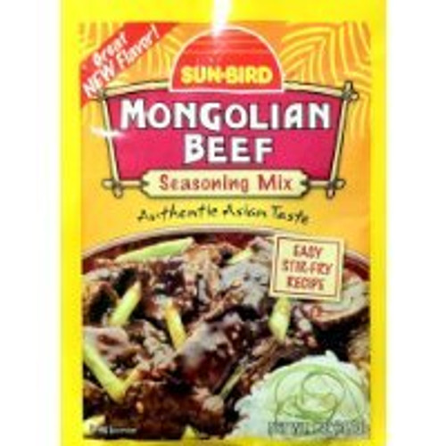 Sun-Bird MONGOLIAN BEEF Asian Seasoning Mix 1oz (10-pack) Thank you for using our service