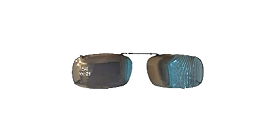 Solar Shield Polarized Clip on 54 rec 21 Full frame Gray