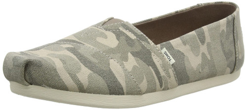 TOMS Women's Alpargata 3.0 Loafer, Taupe Grey Camo, 5