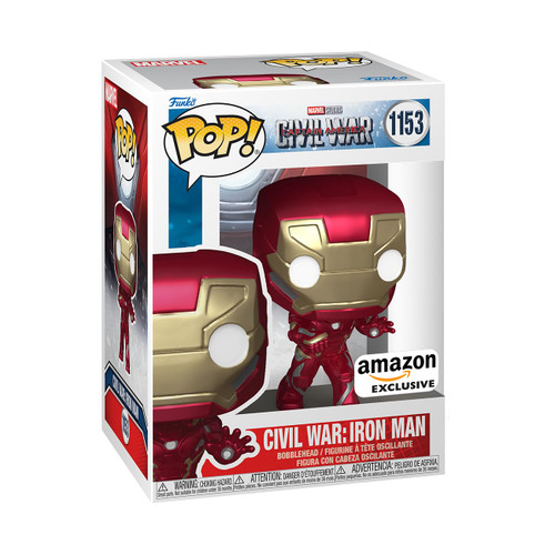 Funko Pop! Marvel: Captain America: Civil War Build A Scene - Iron Man, Amazon Exclusive, Figure 11 of 12 Funko Pop! Marvel: Captain America: Civil War Build A Scene - Iron Man, Amazon Exclusive, Figure 11 of 12