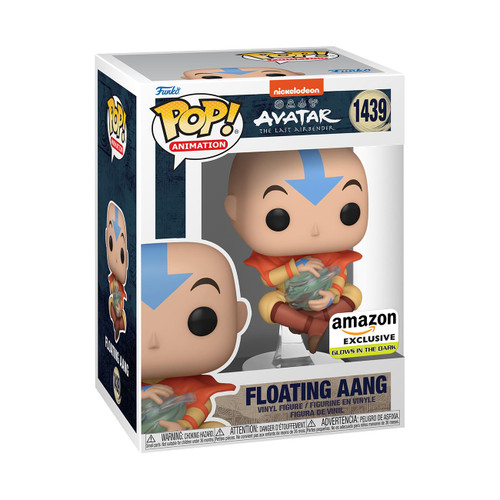 Funko Pop! Animation: Avatar: The Last Airbender - Floating Aang Glow in The Dark, Amazon Exclusive