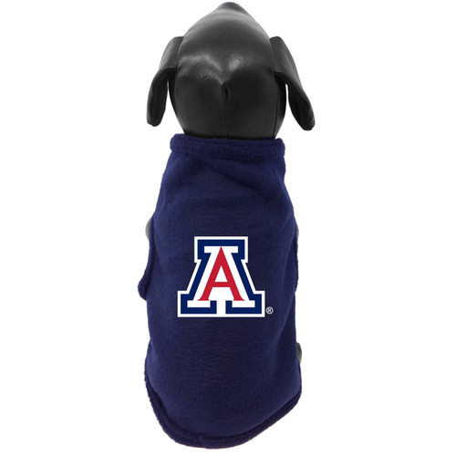 NCAA Arizona Wildcats Sleeveless Polar Fleece Dog Sweatshirt, X-Small